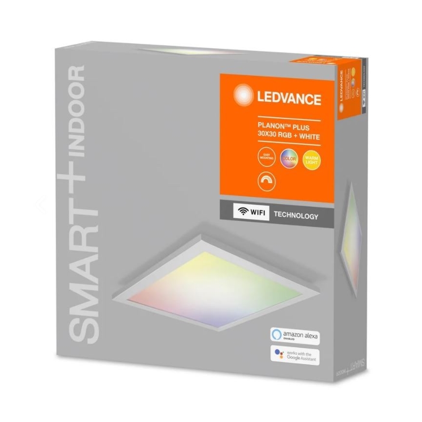 Ledvance - LED RGBW Himmennettävä kattovalaisin SMART+ PLANON PLUS LED/20W/230V 3000K-6500K Wi-Fi