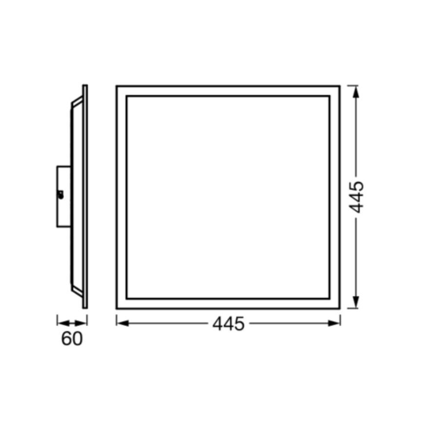 Ledvance - LED RGBW Himmennettävä kattovalo SMART+ MAGIC LED/24W/230V 2700-6500K Wi-Fi + kauko-ohjaus