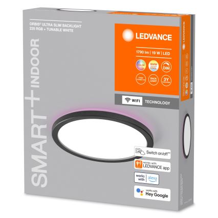 Ledvance - LED RGBW Himmennettävä kattovalo SMART+ ORBIS LED/19W/230V 2700-6500K Wi-Fi