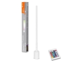 Ledvance - LED RGBW Himmennettävä lattiavalaisin SMART+ FLOOR LED/8W/230V 2700-6500 Wi-Fi valkoinen + kaukosäädin