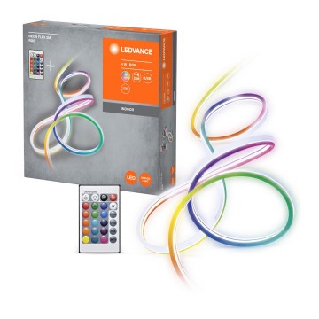 Ledvance - LED RGBW himmennettävä NEON FLEX -nauha 2,1 m LED/4W/5V + kaukosäädin