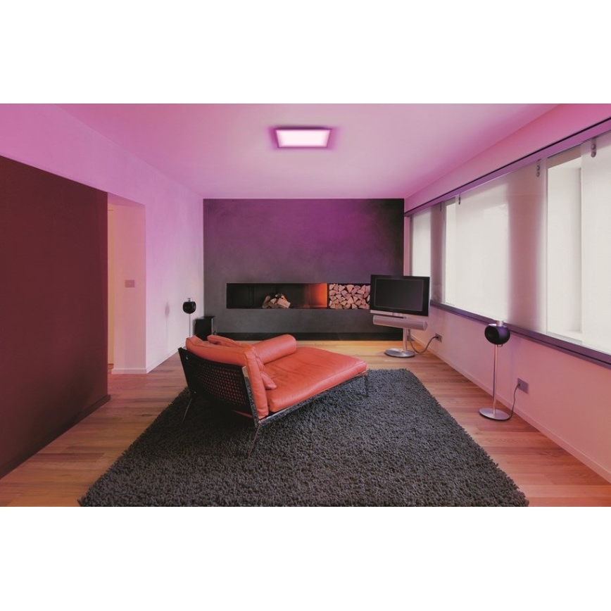 Ledvance - LED RGBW himmennettävä paneelivalaisin SMART+ PLANON LED/28W/230V 45x45 cm Wi-Fi + kaukosäädin