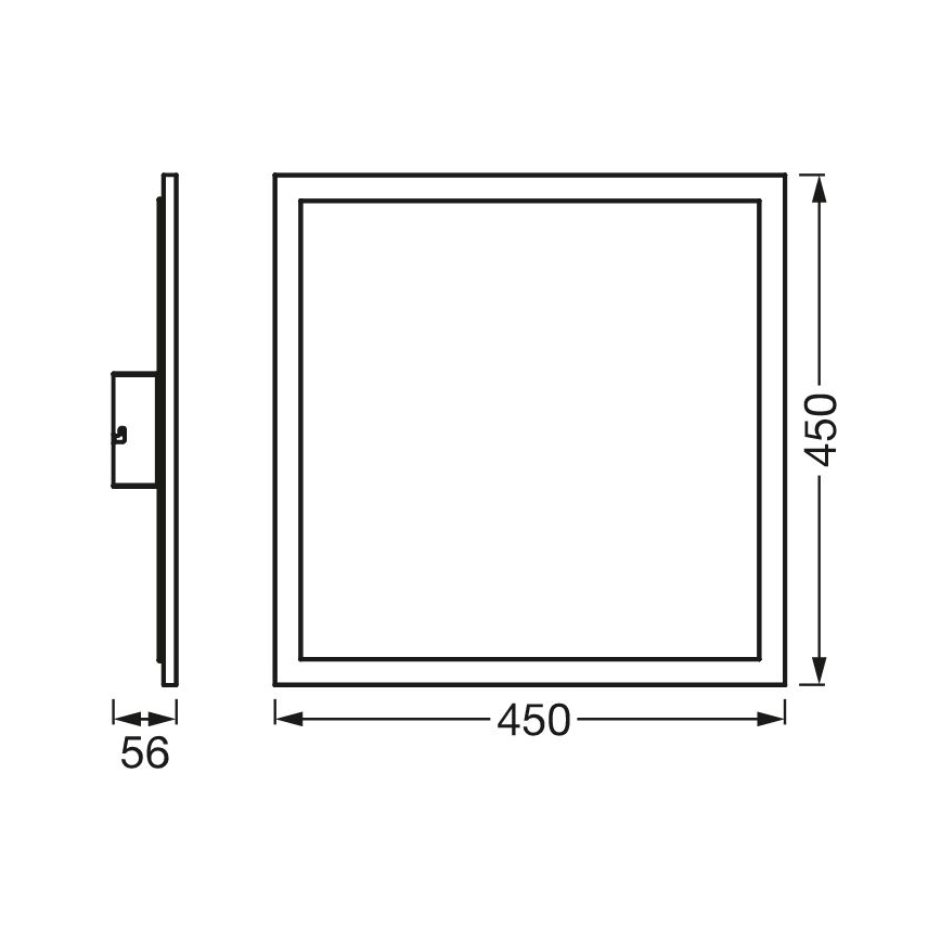 Ledvance - LED RGBW Himmennettävä paneeli SMART+ PLANON LED/28W/230V 3000-6500K Wi-Fi + kaukosäädin