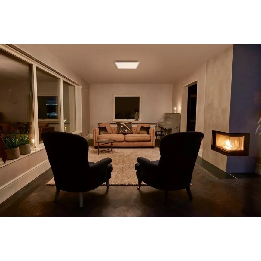 Ledvance - LED RGBW Himmennettävä paneeli SMART+ PLANON LED/40W/230V Wi-Fi + kauko-ohjain