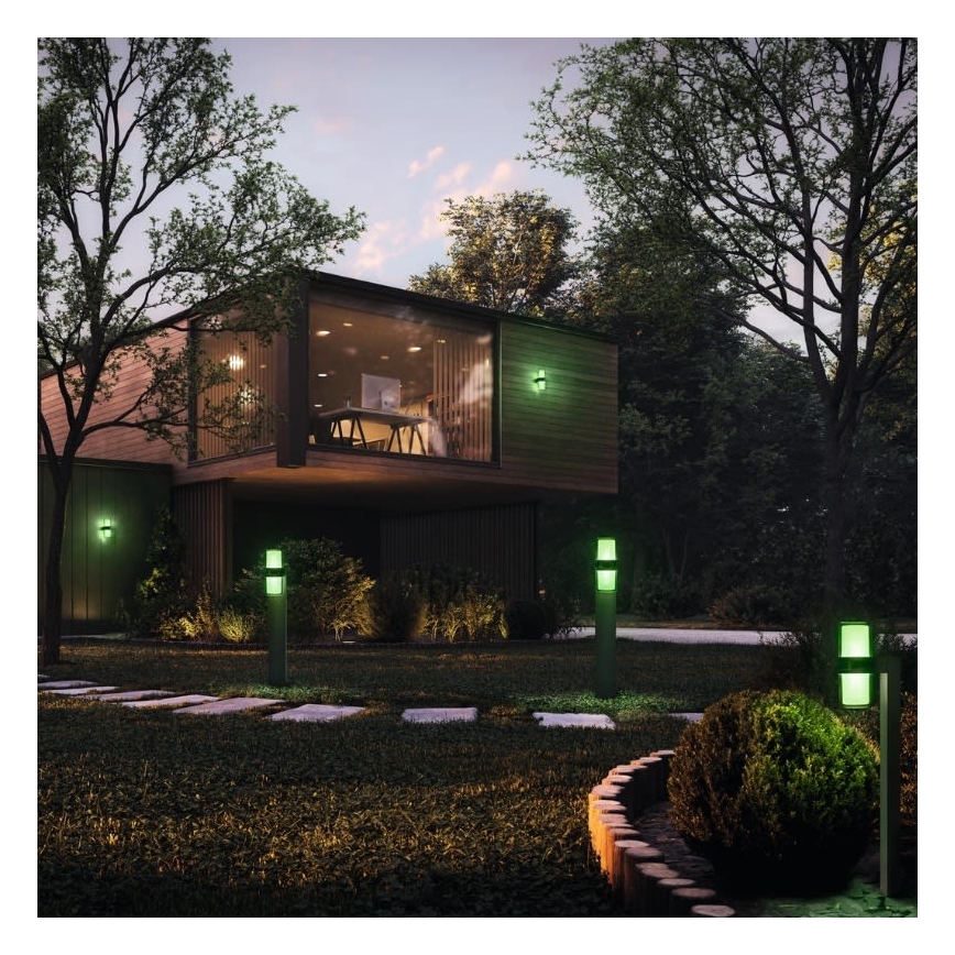 Ledvance - LED RGBW Himmennettävä ulkovalaisin CASCADE 2xLED/7W/230V IP44 Wi-Fi