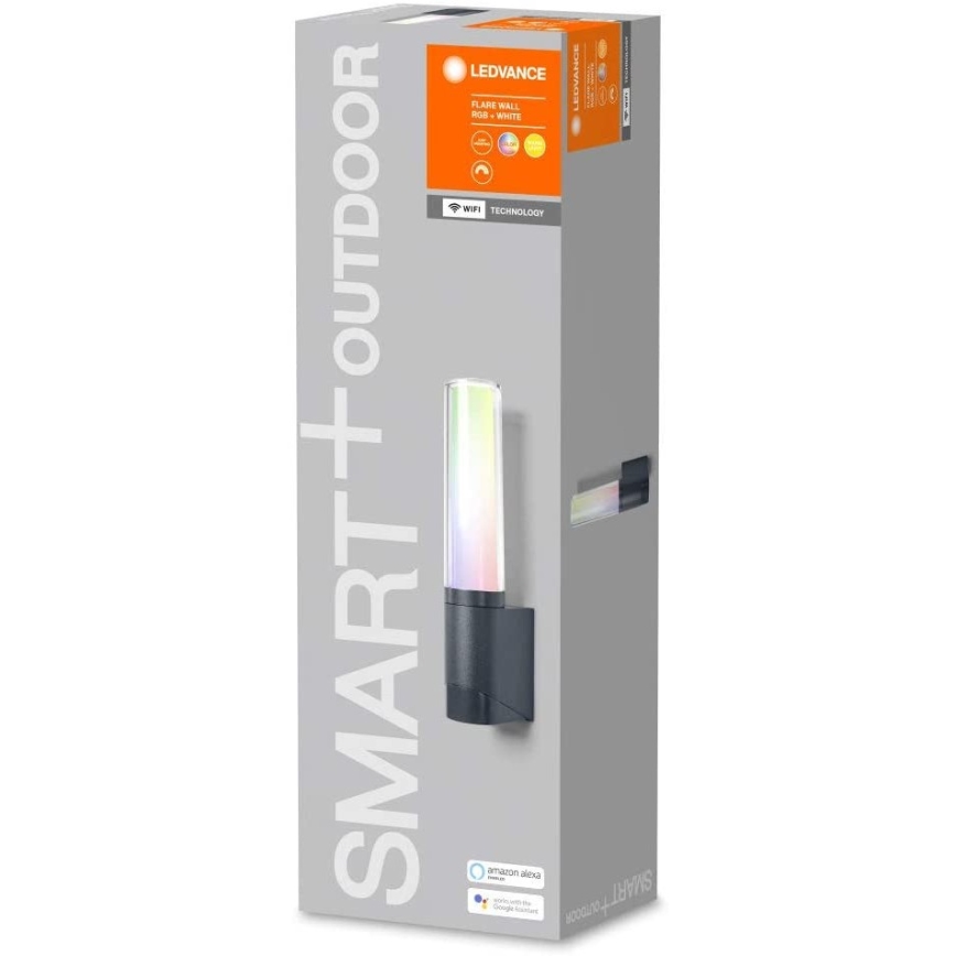 Ledvance - LED RGBW Ulkoseinävalaisin SMART+ FLARE LED/7,5W/230V IP44 Wi-Fi