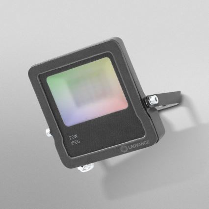 Ledvance - LED RGBW-valonheitin FLOODLIGHT LED/20W/230V 3000K IP65 Wi‑Fi + kaukosäädin