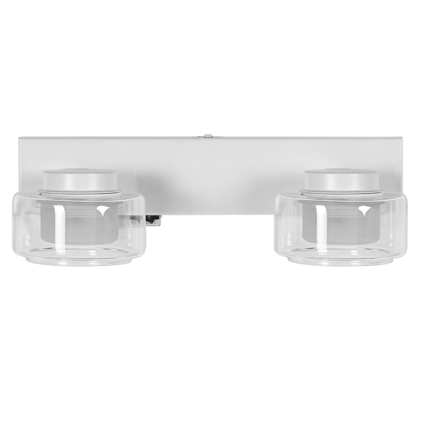 Ledvance - LED-seinävalaisin kylpyhuoneeseen ORBIS FLAME 2xLED/5,5W/230V 3000/4000K IP44 valkoinen