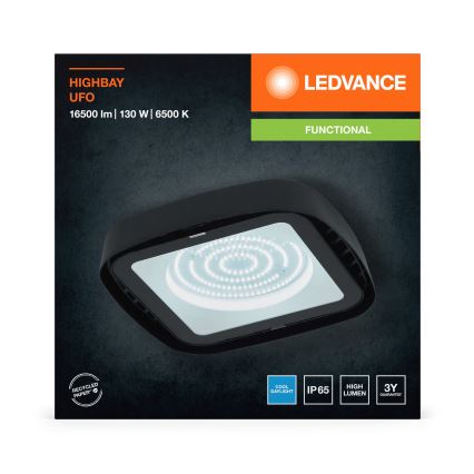 Ledvance - LED-teollisuuskattovalaisin HIGHBAY LED/130W/230V IP65 6500K