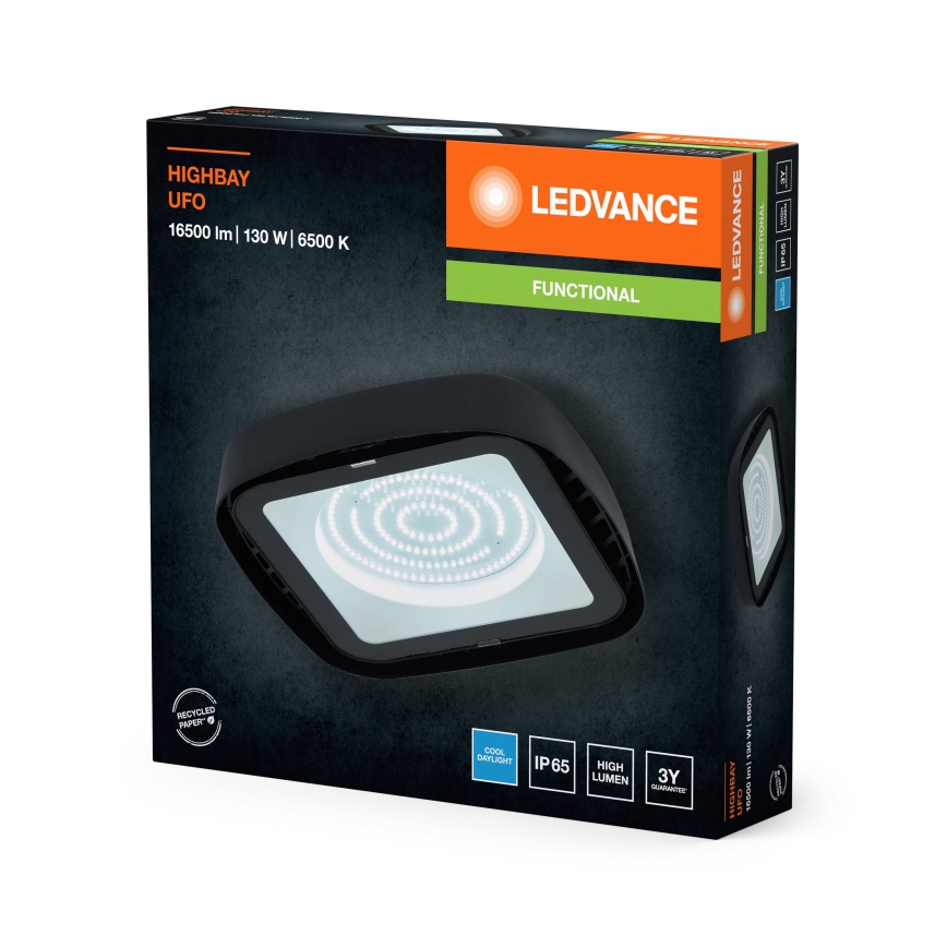Ledvance - LED-teollisuuskattovalaisin HIGHBAY LED/130W/230V IP65 6500K