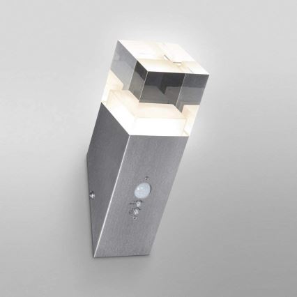Ledvance - LED ulkoseinävalaisin anturilla CRYSTAL LED/5W/230V IP44