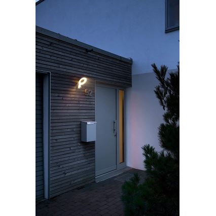 Ledvance - LED-ulkoseinävalaisin anturilla LOOP 1xLED / 12W / 230V IP44