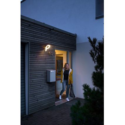 Ledvance - LED-ulkoseinävalaisin anturilla LOOP 1xLED / 12W / 230V IP44