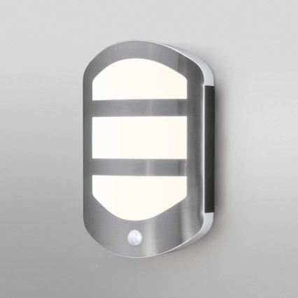 Ledvance - LED-ulkoseinävalaisin anturilla PLATE LED / 12,5W / 230V IP44