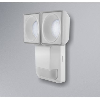 Ledvance - LED-ulkoseinävalaisin anturilla SPOT 2xLED / 8W / 230V IP55