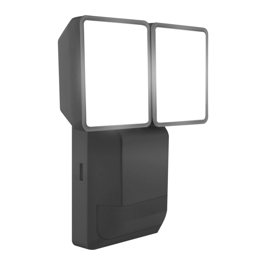 Ledvance - LED-ulkoseinävalaisin anturilla SPOT 2xLED / 8W / 230V IP55