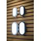 Ledvance - LED-ulkoseinävalaisin BULKHEAD LED/11W/230V IP54 musta