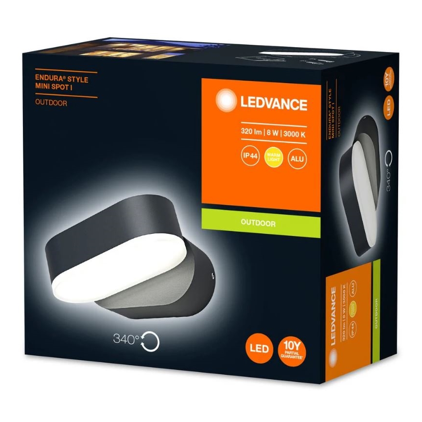 Ledvance - LED-ulkoseinävalaisin ENDURA LED/8W/230V IP44