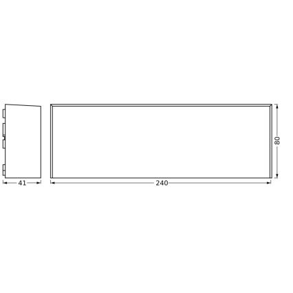 Ledvance - LED-ulkoseinävalaisin ENDURA STYLE IVO LED/6,5W/230V IP65