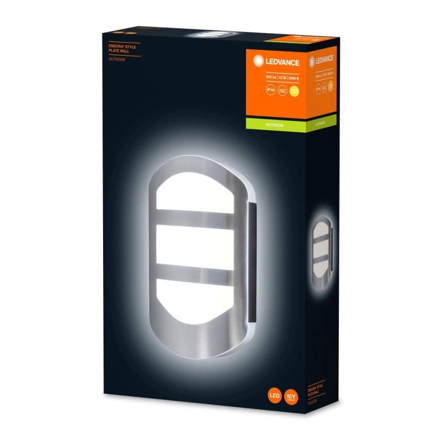 Ledvance - LED-ulkoseinävalaisin PLATE LED/12W/230V IP44