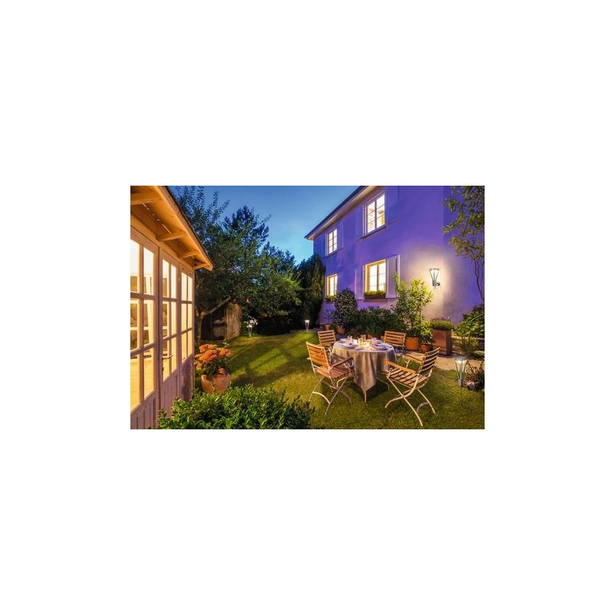 Ledvance - LED-ulkovalaisin aurinkokennolla ja sensorilla BOUQUET LED/6W/3,7V 2200 mAh IP44