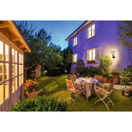 Ledvance - LED-ulkovalaisin aurinkokennolla ja sensorilla BOUQUET LED/6W/3,7V 2200 mAh IP44