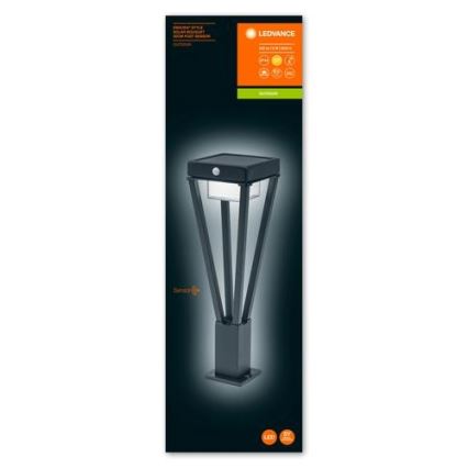 Ledvance - LED-ulkovalaisin aurinkokennolla ja sensorilla BOUQUET LED/6W/3,7V 2200 mAh IP44