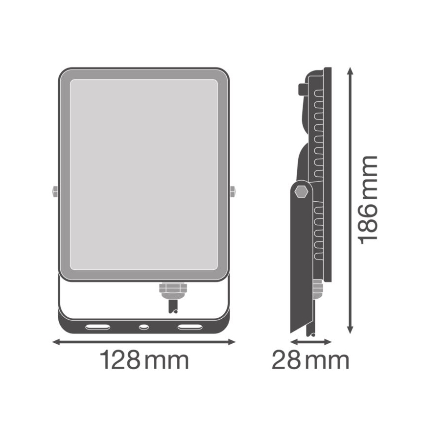 Ledvance - LED Ulkoseinävalonheitin FLOODLIGHT ESSENTIAL LED/30W/230V 4000K IP65