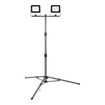 Ledvance - LED-ulkovalonheitin pidikkeen kanssa WORKLIGHT TRIPOD 2xLED/20W/230V 6500K IP65