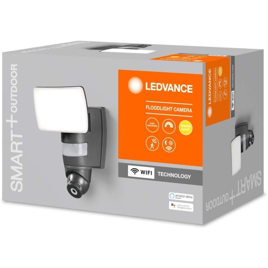 Ledvance - LED-valonheitin anturilla Datapistorasia kamerou SMART+ LED/24W/230V IP44 Wi-Fi