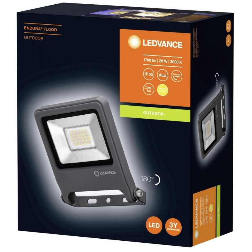 Ledvance - LED-valonheitin ENDURA LED/20W/230V IP65