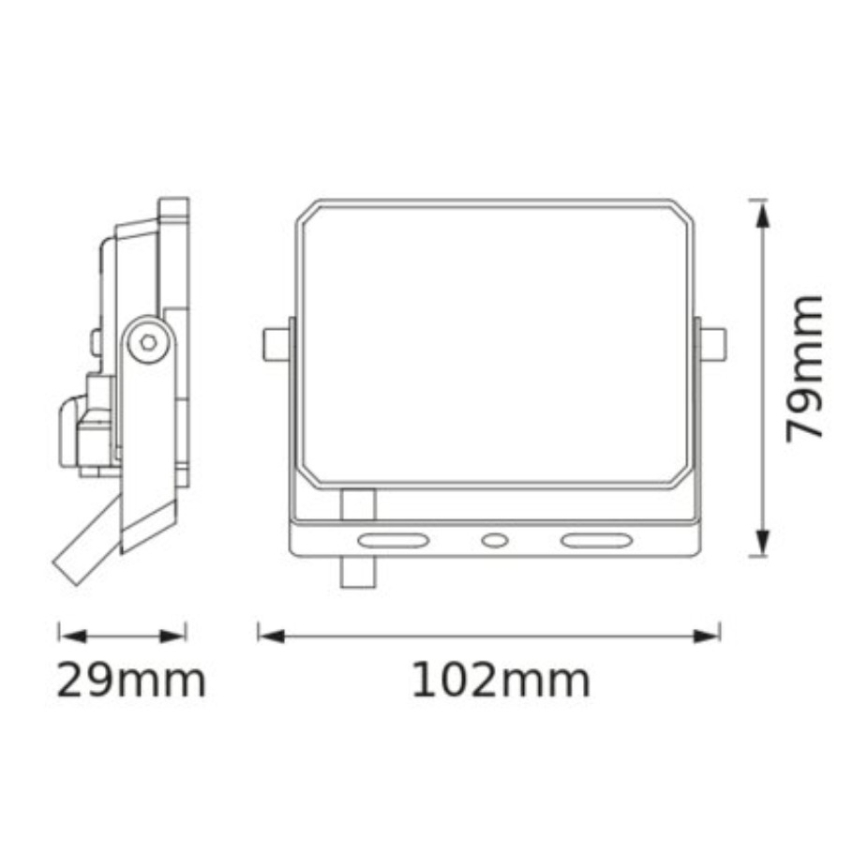 Ledvance - LED-valonheitin FLOODLIGHT LED/10W/230V 4000K IP65