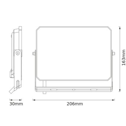 Ledvance - LED-valonheitin FLOODLIGHT LED/50W/230V 4000K IP65