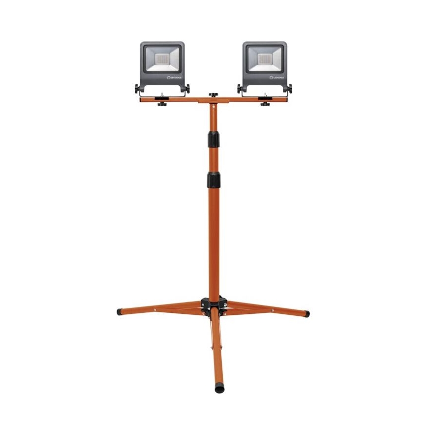 Ledvance - LED-valonheitin kahvalla TRIPOD 2xLED/30W/230V IP65