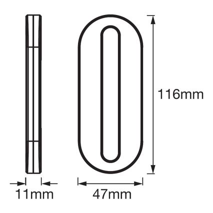 Ledvance - LED-opastevalaisin liiketunnistimella MOBILE LED/0,5W/3,7V 330 mAh CRI 90