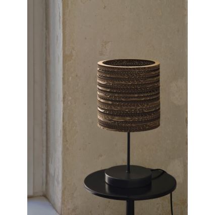 Ledvance - Pöytävalaisin DECOR CARDBOARD 1xE27/15W/230V halkaisija 20 cm