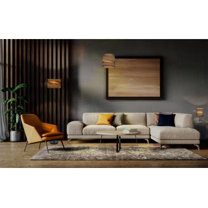 Ledvance - Pöytävalaisin DECOR CARDBOARD 1xE27/15W/230V halkaisija 20 cm