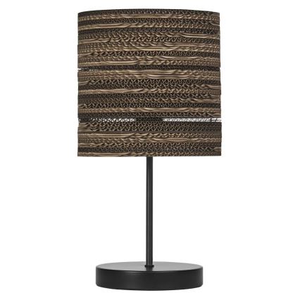 Ledvance - Pöytävalaisin DECOR CARDBOARD 1xE27/15W/230V halkaisija 20 cm