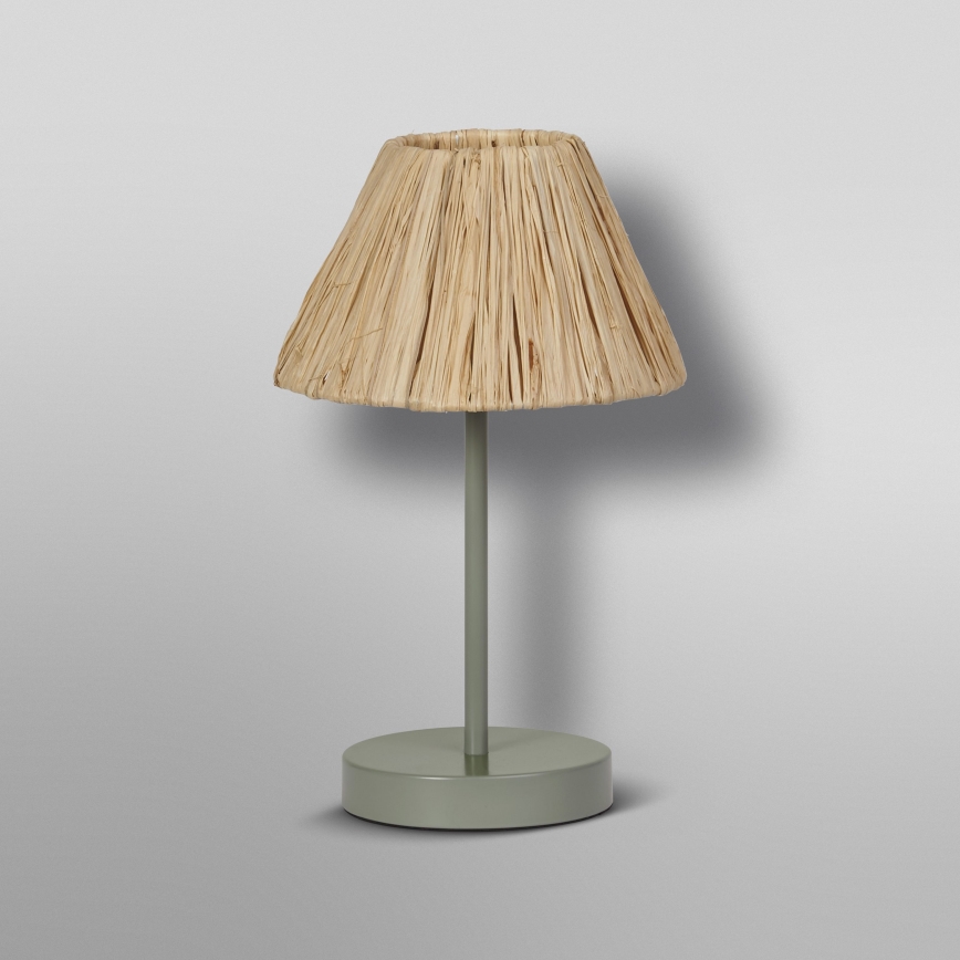 Ledvance - Pöytävalaisin DECOR RAFFIA 1xE27/15W/230V juuttinaru