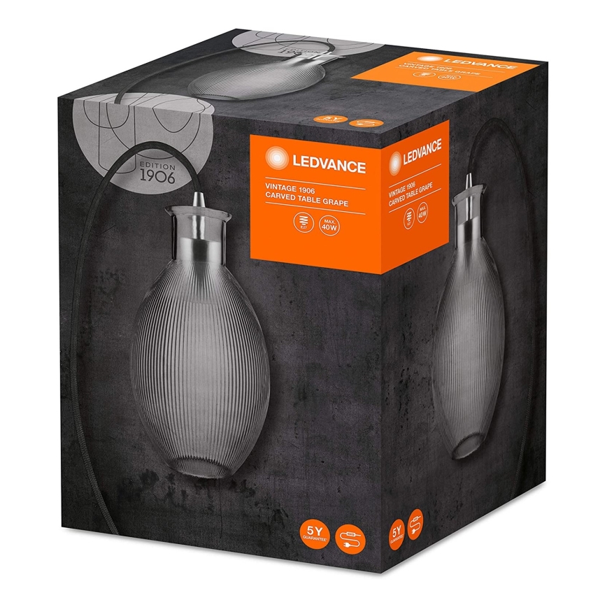 Ledvance - Pöytävalaisin GRAPE 1xE27 / 40W / 230V