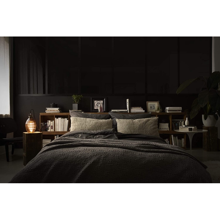 Ledvance - Pöytävalaisin GRAPE 1xE27 / 40W / 230V oranssi