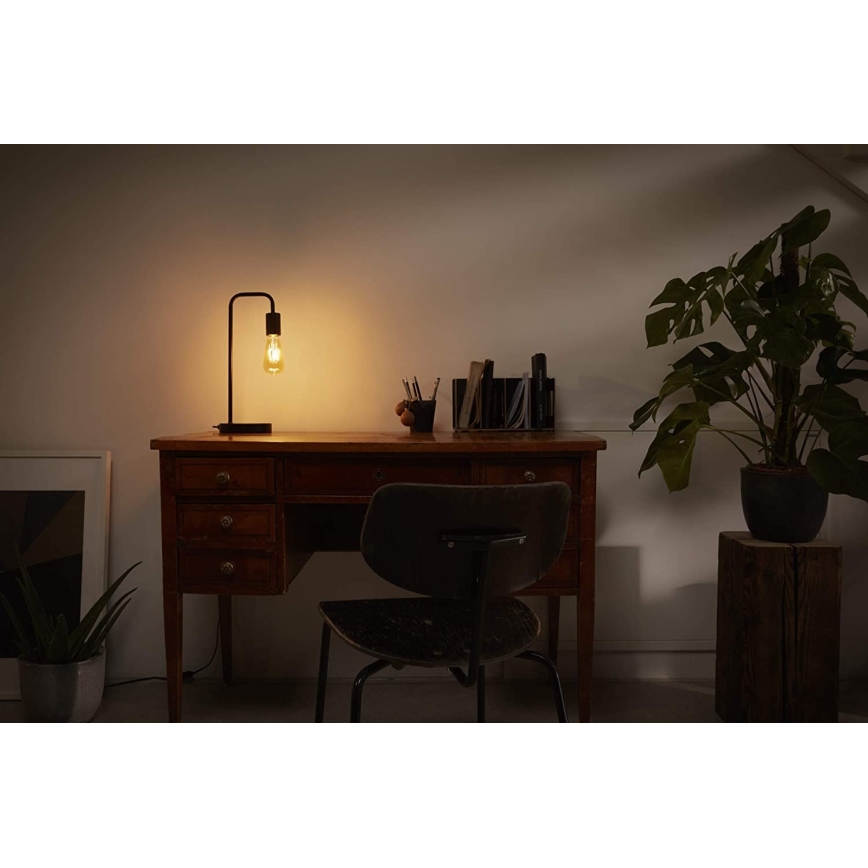 Ledvance - Pöytävalaisin PIPE 1xE27/40W/230V