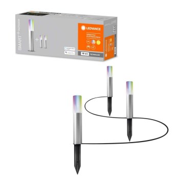Ledvance - SARJA 3x LED RGBW Laajennussarja ulkovalaisimelle SMART+ MINI 3xLED/3,1W/230V IP65 Wi-Fi
