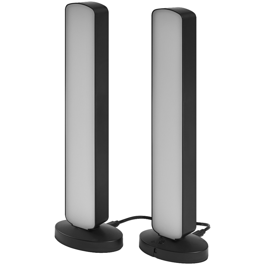 Ledvance - SETTI 2x LED RGBW Himmennettävä pöytävalaisin MOOD LIGHT LED/4W/230V Wi-Fi + kauko-ohjaus