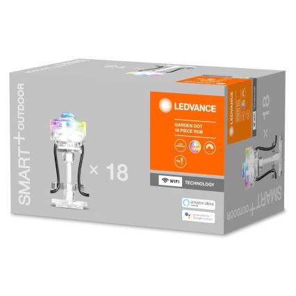 Ledvance - LED RGB Ulkovalaistus SMART+ DOT 18xLED/4W/230V IP65 Wi-Fi