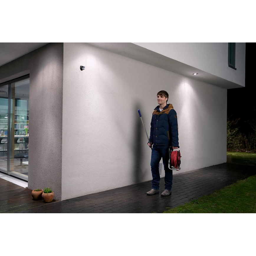 Ledvance - Ulkoinen infrapunaliiketunnistin 230V IP44 musta