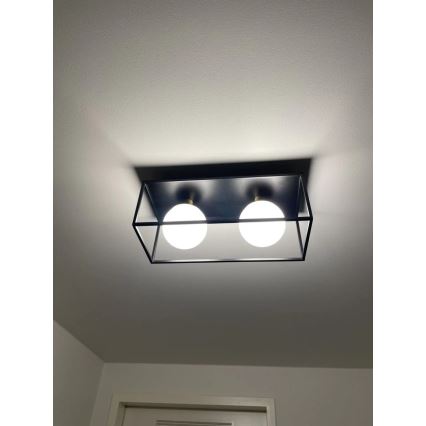 Ledvance - Ulkoseinävalaisin DECOR SQUARE 2xG9/28W/230V IP44