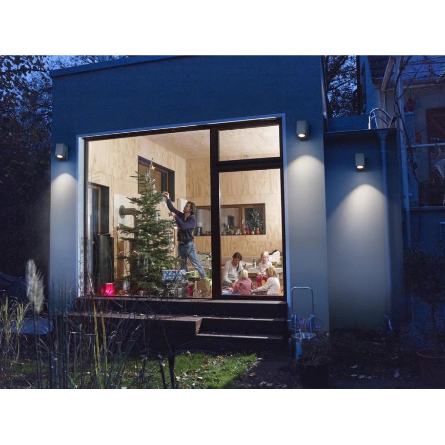 Ledvance - Ulkoseinävalaisin ENDURA CLASSIC 1xGU10/35W/230V IP44 harmaa