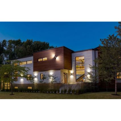 Ledvance - Ulkoseinävalaisin ENDURA ROTARY 2xGU10/5W/230V IP44