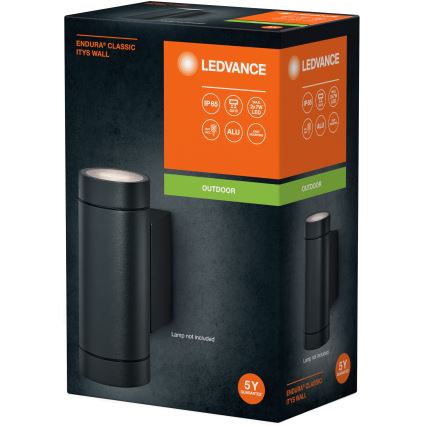 Ledvance - Ulkoseinävalaisin ITYS 2xGU10/35W/230V IP65